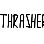 thrasher hand Bold