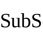 SubSerif