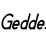 Geddes Condensed