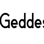Geddes Condensed