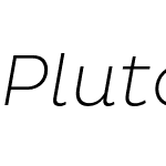 Pluto ExtraLight