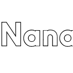 Nanami Rounded Outline