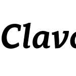 Clavo-BoldItalic