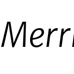 Merriweather Sans