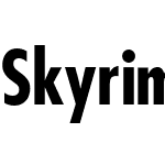 Skyrim NanumGothic