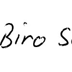 Biro Script