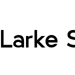 Larke Sans Bold