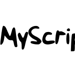 MyScriptFont