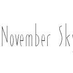 November Sky Demo