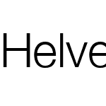 Helvetica Neue