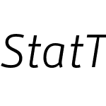 Stat Text Pro Light