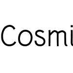 CosmicSansNeue