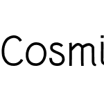 CosmicSansNeue