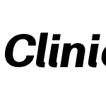 Clinica Pro Bold Italic