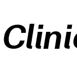 Clinica Pro SemiBold Italic