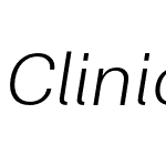 Clinica Pro Light Italic