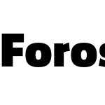 Foros Extra Bold