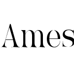 Ames' Roman CondensedLight