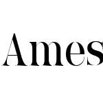 Ames' Roman Condensed