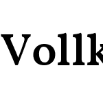 Vollkorn Medium