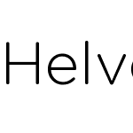 Helvetica Neue