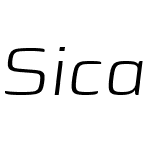 SicaExpandedW03-LightItalic