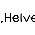 .Helvetica Light