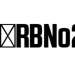 RBNo2.1a-Bold