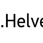 .Helvetica NeueUI