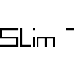 Slim Thirteen Pixel Fonts