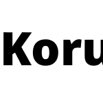 Koruri Extrabold