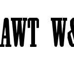 AWT W&W Grecian XCondensed