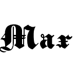 Max Korner Blackletter