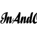 In And Out Bold Italic