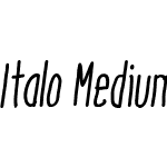 Italo Medium Italic