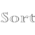Sortefax