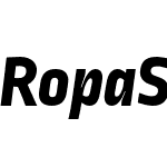 Ropa Sans Pro ExtraBold