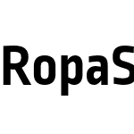 Ropa Sans Pro