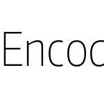 Encode Sans Condensed