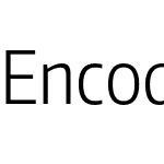 Encode Sans Condensed