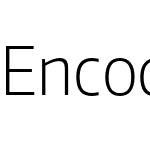 Encode Sans Narrow