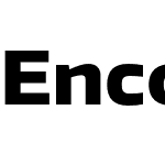 Encode Sans Wide