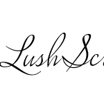 Lush Script