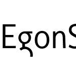 Egon Sans Cond Alt Light