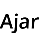 Ajar Sans Semibold