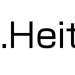 .HeitiUI K