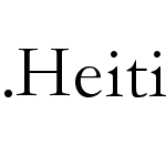 .HeitiUI TC