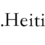 .HeitiUI TC