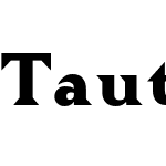 Tautz ExtraBold