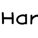 Handie Sans Fat Bold